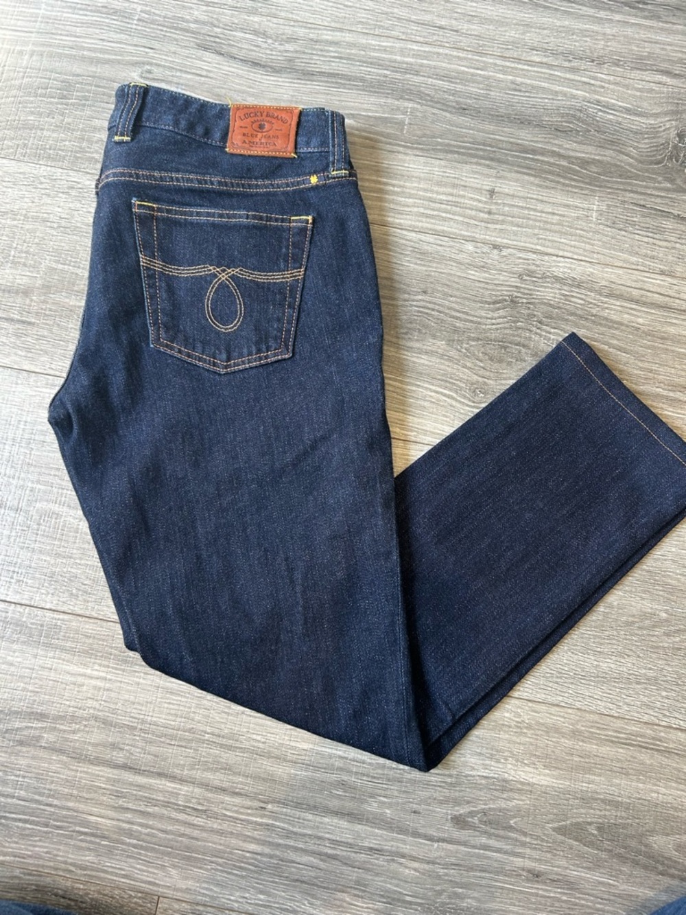 Lucky Brand Women's Dark Indigo Skinny Jeans